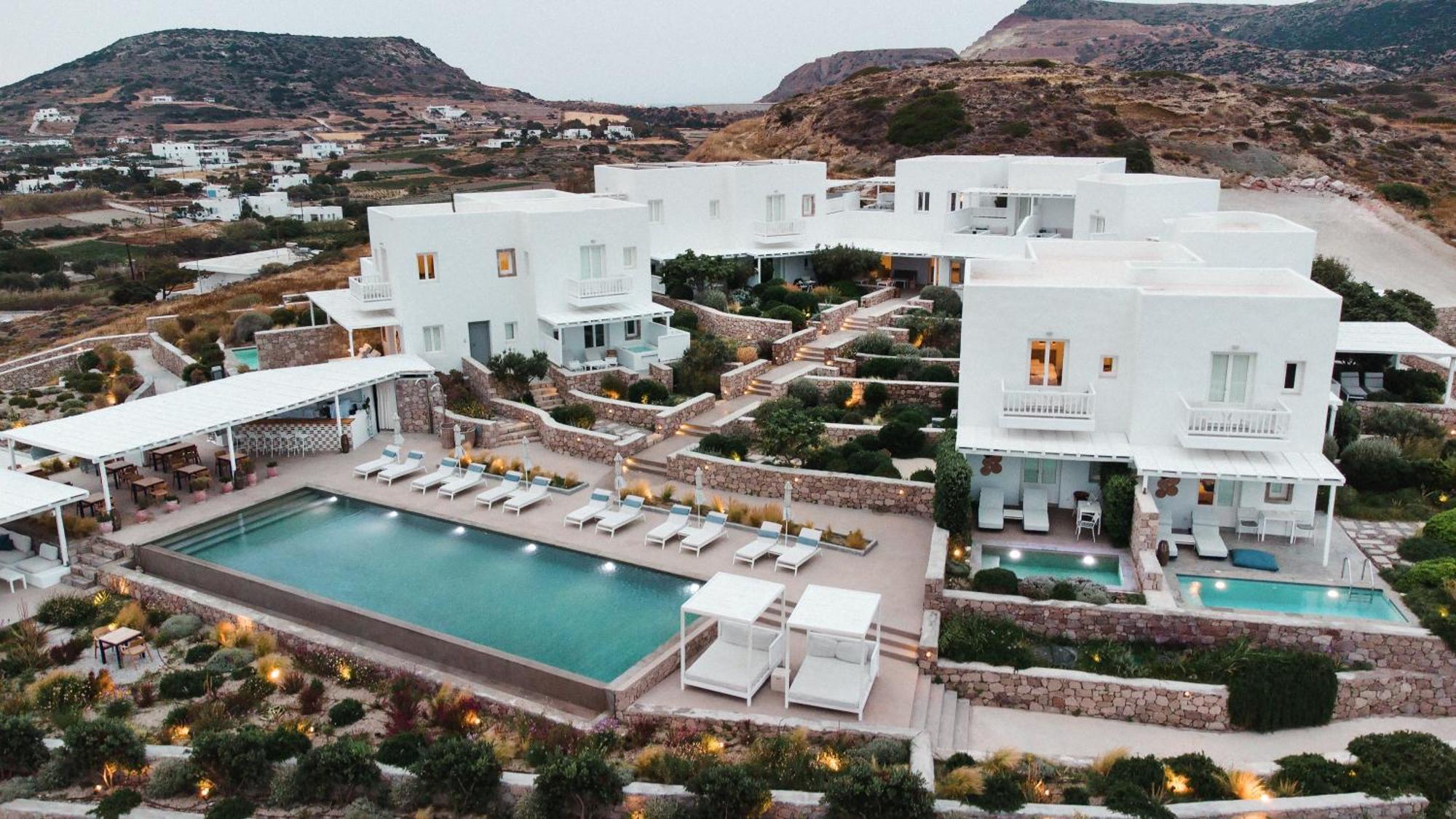 Milos Breeze Boutique Hotel 阿波罗尼亚 外观 照片